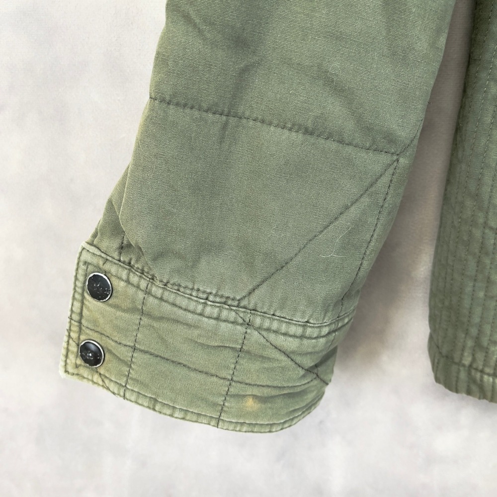 Hurley Mens Quilted Jacket Size‎ M Utility Military Skate Outdoor Grunge Street - Picture 4 of 16